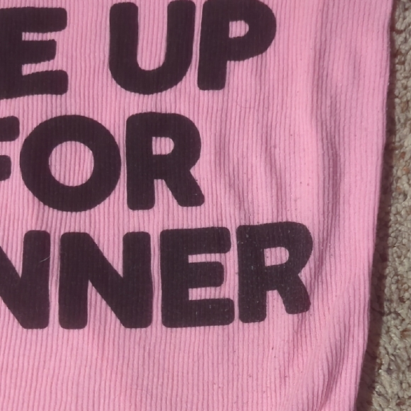 Pink Pajama Set with Fun Print - Picture 2 of 16